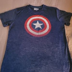 Mens Marvel Captain America T-Shirt